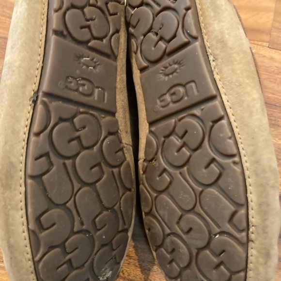 UGG Dakota 5612 Womens Chestnut Suede Sheepskin Slip-On Moccasin Slippers Sz9 - Picture 9 of 14